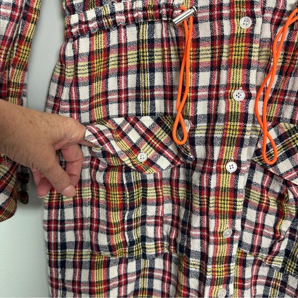 Veronica Beard Corinne Plaid Linen Blend Mini Dress Jacket Size 2 - Picture 8 of 15